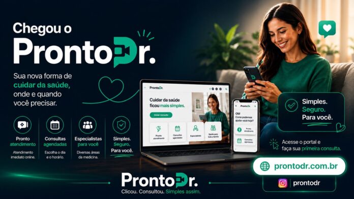 ProntoDr facilita o acesso a consultas médicas e tem planos corporativos mais acessíveis.